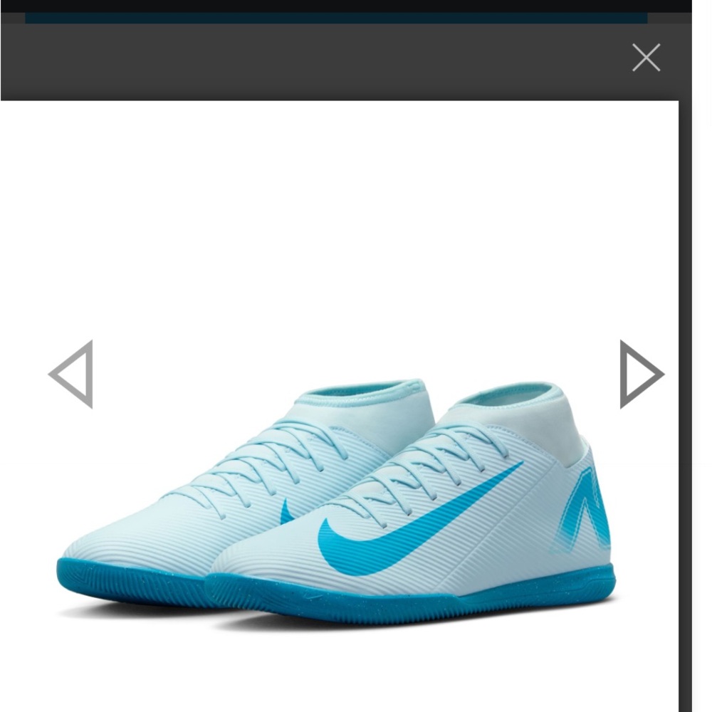 BRAND NEW men nike Nike superfly club indoor soccer cleats shoes size US 8.5 *